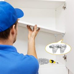 Clear Crystal Plastic Cabinet Shelf Pin