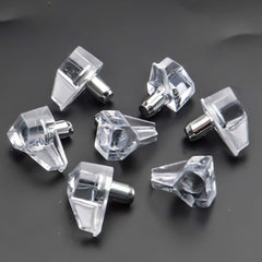 Clear Crystal Plastic Cabinet Shelf Pin