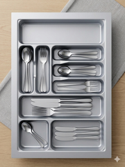 Cutlury Tray Silver