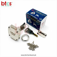 BTCS Premium Drawer Lock 138-R-AT-22 – silver