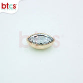 Crystal-Encrusted Marquise Cabinet Knobs 10238