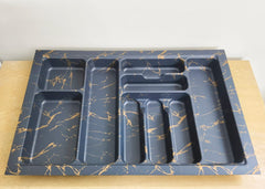 fiber Tray black gold