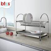 2 Tier Stainless steel Dish rack Wellmax