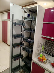 Glass Fridge Storage System 4FT DGW-454
