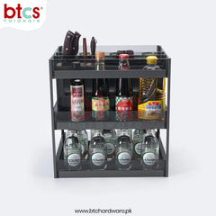 Glass Storage Pull-out Spics Rack