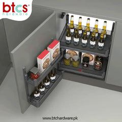 Glass Fridge Storage System 2ft DGW-452