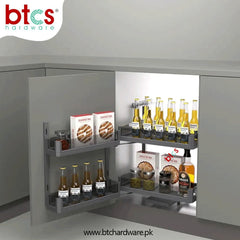 Glass Fridge Storage System 2ft DGW-452