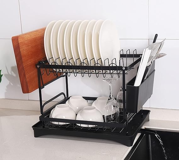 2-Tier Dish Dryer Rack