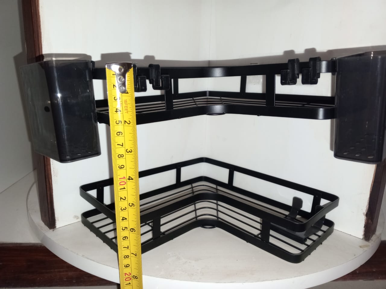 Corner Bathroom Shelf