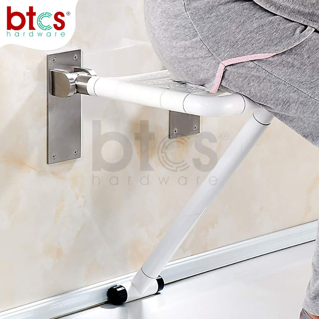 Foldable Shower Seat with Support Stand 5827