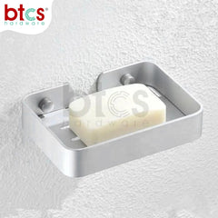 Aluminium soap dish