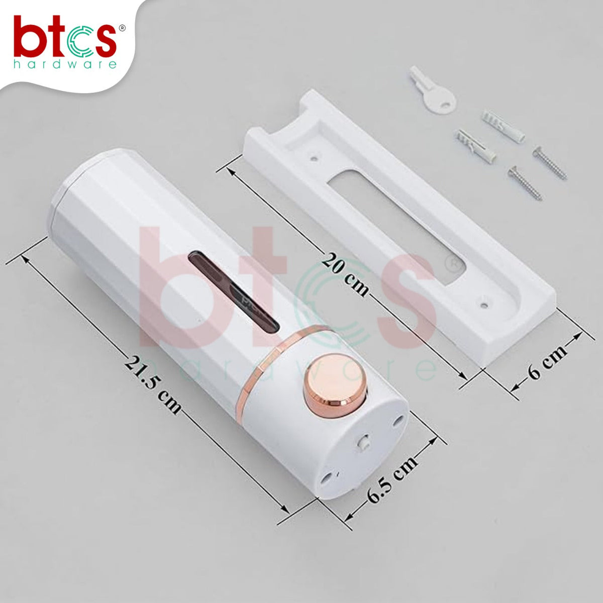 BTCS LuxePress Wall-Mounted Soap Dispenser