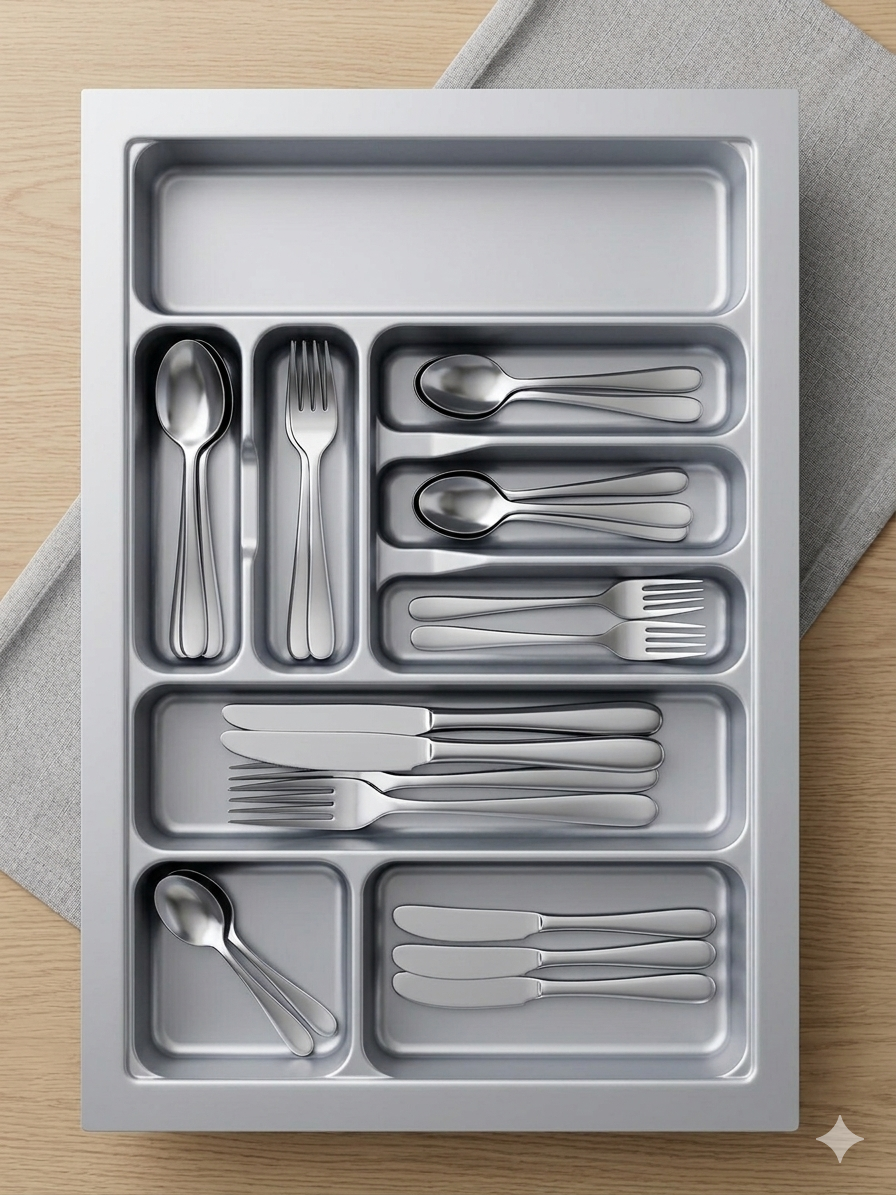 Cutlury Tray Silver