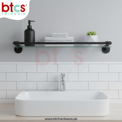 Glass Bathroom Shelf