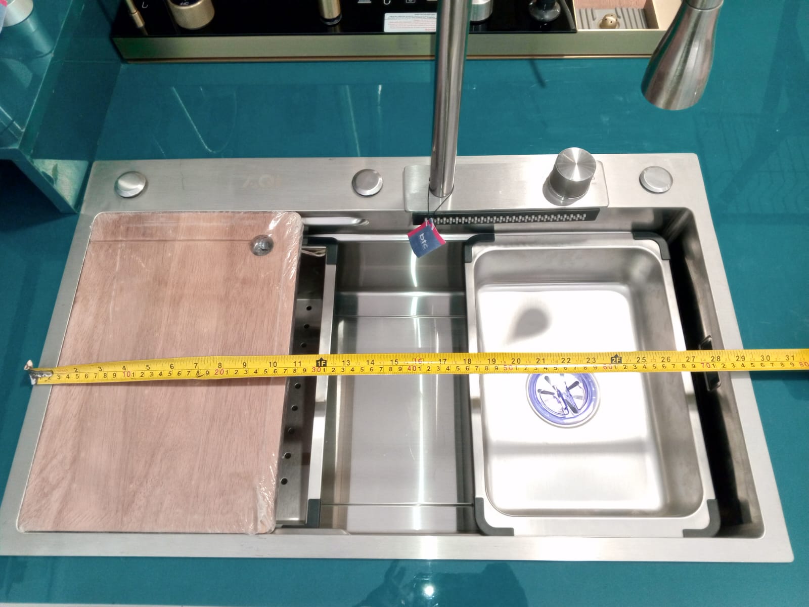 AQT Double Bowl Stainless Steel Kitchen Sink
