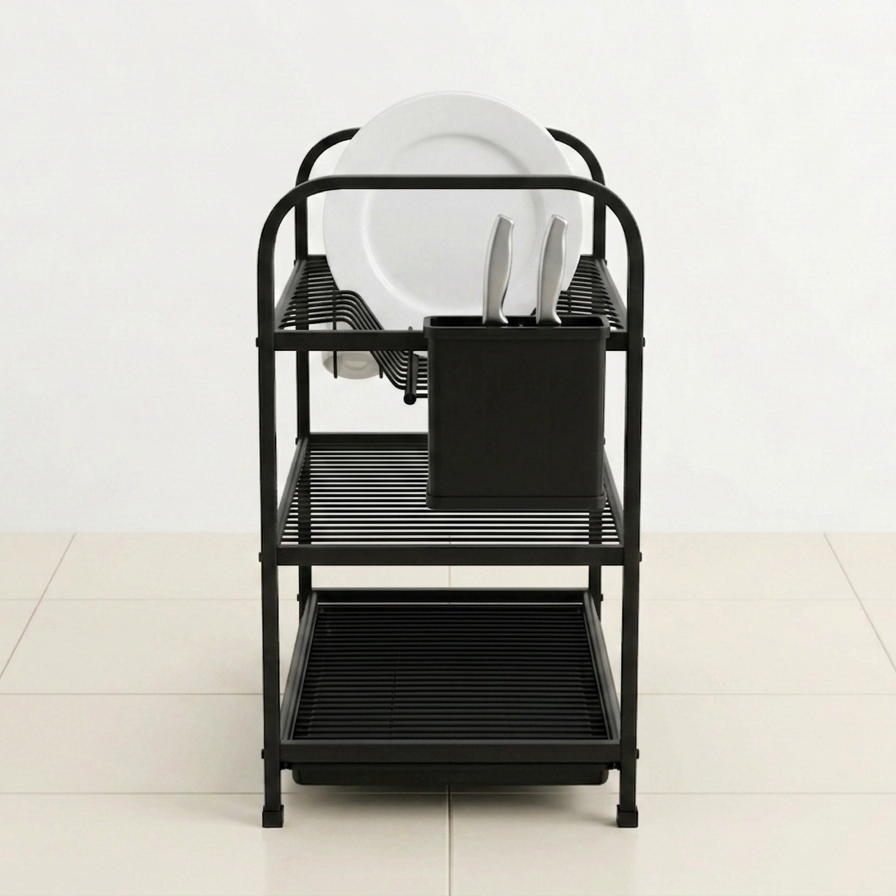 3-Tier Dish Drying Rack