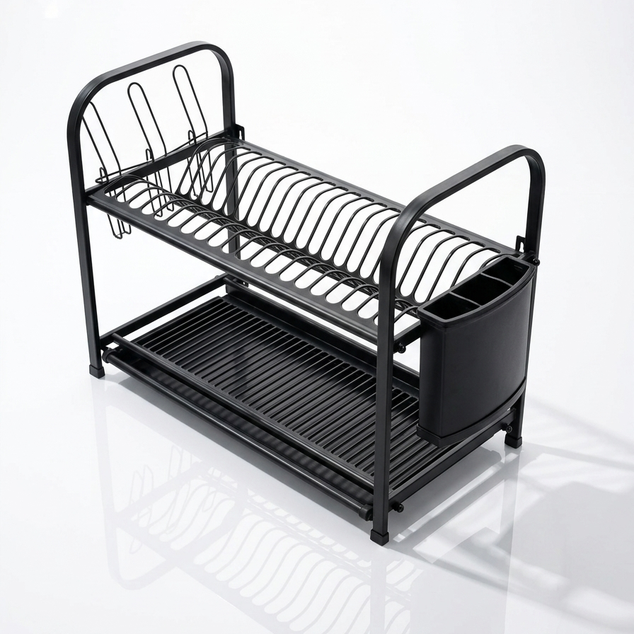 2-Tier Dish Drying Rack