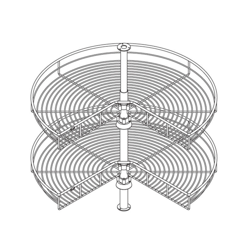 270° Revoliving Basket for cabinet PTJ006